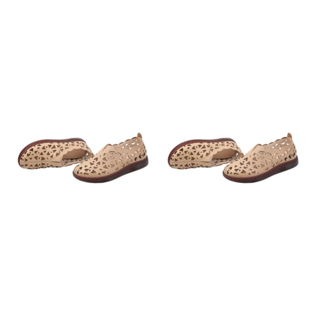 Sonducket Zapatos planos de mujer Calzado cómodo y elegante para diario Sandalias de mujer 2023 Zapatos Suela Ligero Type3 NO3
