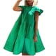 thumbnail image 1 of Vestido Suelto Con Volantes Lisos Y Cuello Redondo Informal de Verano Para Mujer Odeerbi ODB116327, 1 of 6
