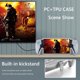 thumbnail image 3 of WDOplteas Funda Protectora TPU Con Soporte para Consola Juegos para PS5 Portal (blanco), 3 of 9