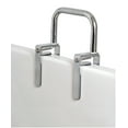 Carex Steel Bathtub Rail with Chrome Finish, Grab Bar Installs On Most