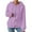 Purple, variant on Holzkary Zip Up Cardigan Sweatshirts for Women and Pure Color Long Sleeved Knitted Zipper Sweater Long Sleeve Lightweight Hoodie Oversized Casual Hoodies Sweater Fashion Jackets Purple Xxl