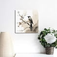 thumbnail image 2 of COMIO Navy Blue and Grey Hummingbird Canvas Wall Art Birds with Lemon Tree Flowers Giclee Prints Gallery Wrapped Picture for Home Office Living Room Bedroom Bathroom, 2 of 3