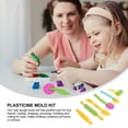 thumbnail image 2 of HLONK Moule en Argile Coloré Enfants Outils de Pâte à Modeler Kit Intelligent Jouets Pâte à Modeler Suite Service à la Clientèle, 2 of 6