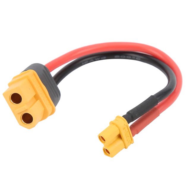 Adaptador Hembra XT60 A XT30 Hembra, Enchufe Hembra XT60 A XT30 Hembra De 10 Cm De Silicona Anticorrosión Duradera Para Cargador De Batería RC Lipo ANGGREK AE2720