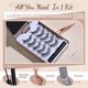 thumbnail image 2 of Kit de pestañas postizas BS-MALL Style03 Wispy de aspecto natural, 2 of 6