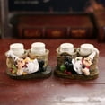 thumbnail image 4 of Kitchen Pepper, Bottle Storage Ornament - Resin Chef Restaurant Chef Statue Home Kitchen Ornament Figurine Table Decor Welcome A, 4 of 6