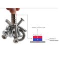 thumbnail image 2 of 50Pcs Heavy Duty Round Neodymium Magnet M4 4mm Hole Strong Neodymium Magnet Kit for Workshop, 2 of 5