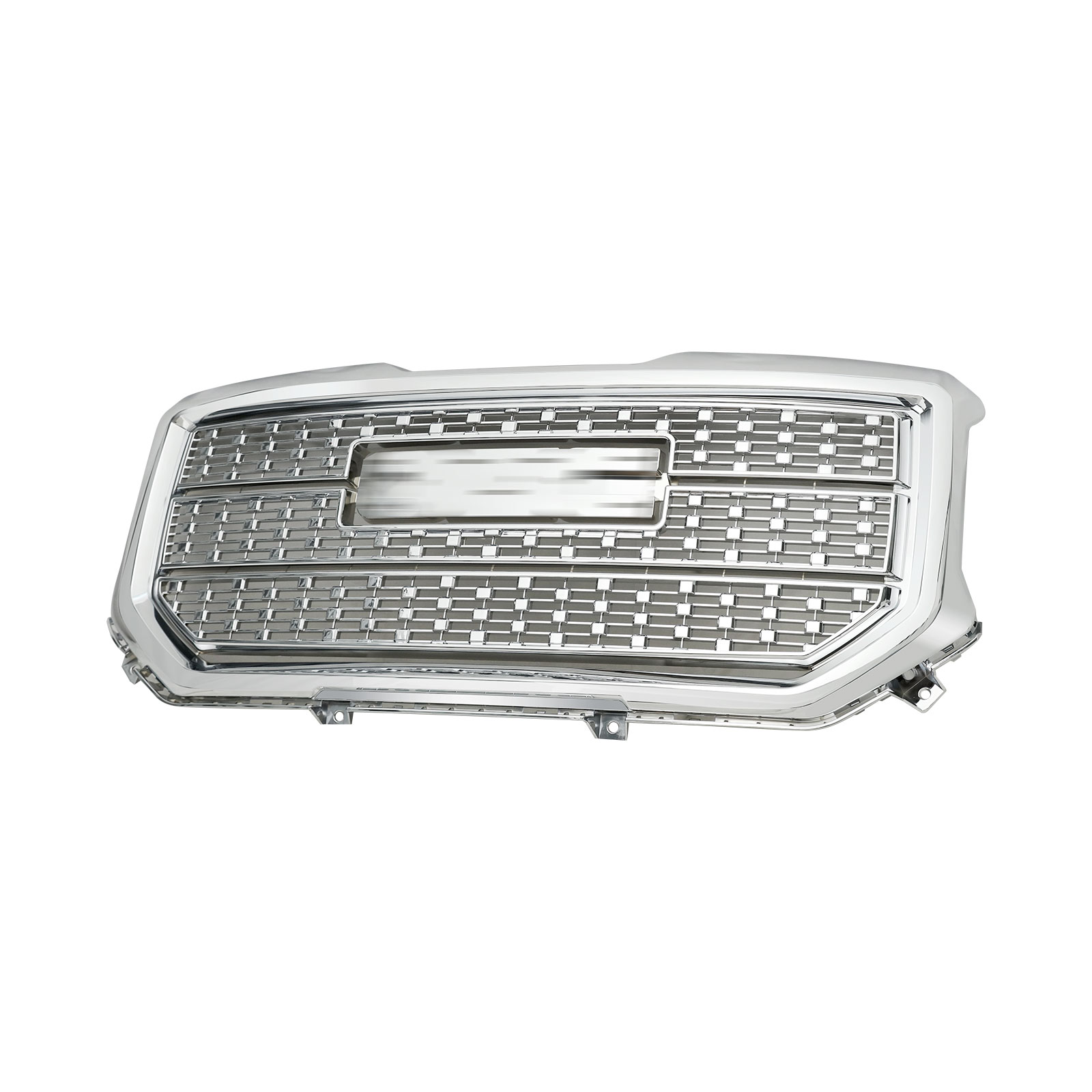 HOUGEET Front Bumper Upper Grill Fit for 2016-2018 GMC Sierra 1500 Base SLT SLE,Denali Style