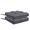 dark gray, variant on Favoyard Patio Cushions 17 x 17 Inch, Water-Resistant Outdoor Chair Cushions for Patio Furniture, 3-Year Color Fastness Seat Cushion with Ties