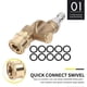 thumbnail image 2 of Quick Connecting Pivoting Coupler 180 Degree with 5 Angles and Safety Lock for Nozzl, 2 of 5