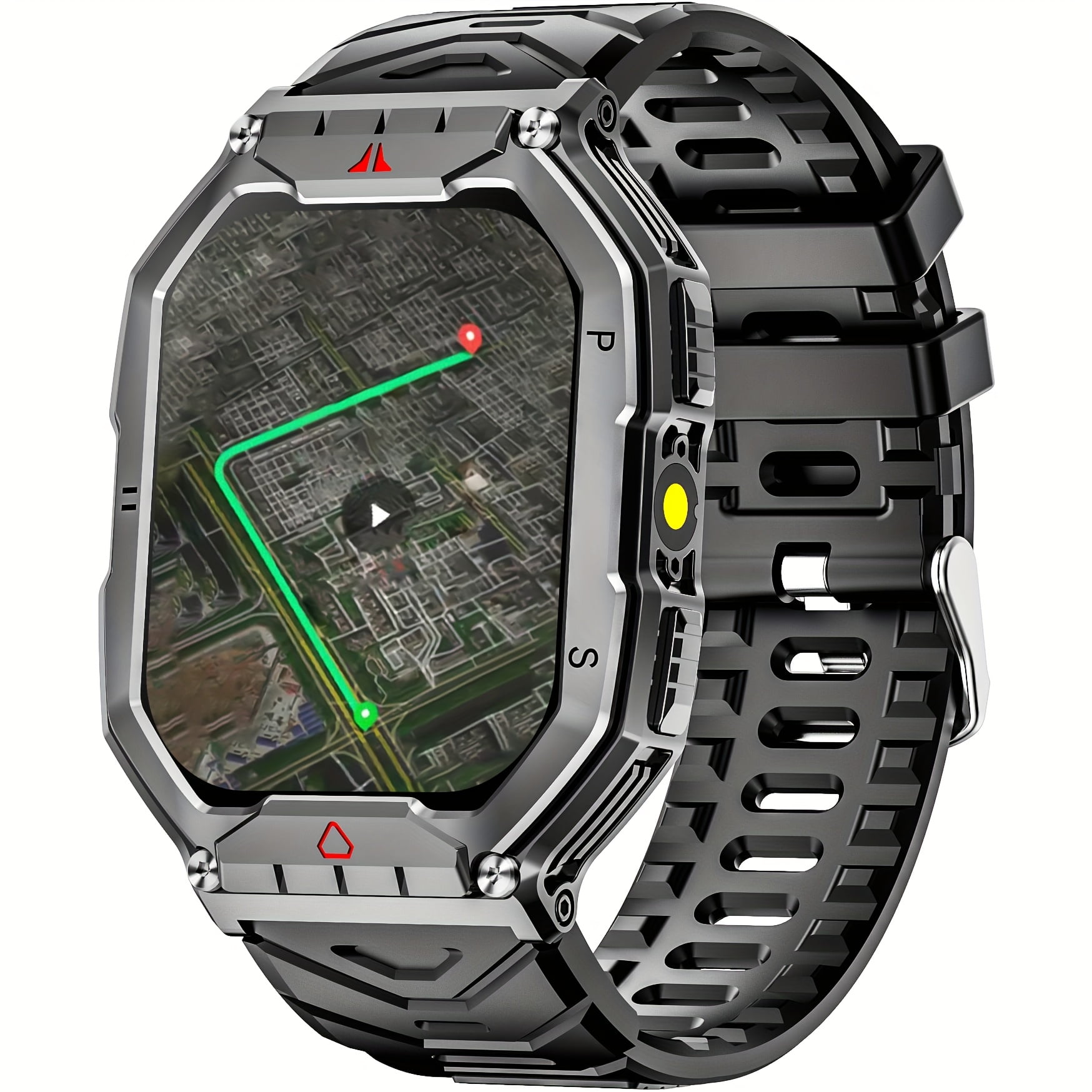 Apple Watch Series 5 GPS, 44mm Space Gray Aluminum Case with Black