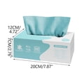 thumbnail image 2 of Disposable Microfiber Cloths, 2-Pack 20-Count Edgeless Cleaning Rags, 7.9x7.9in Reusable Absorbent Towels, Lint-Free Cloth for Car, Home, Kitchen, Cleaning & Daily Use, A, 2 of 2