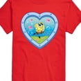thumbnail image 3 of Spongebob Squarepants - Heart Porthole Window - Men's Short Sleeve Graphic T-Shirt, 3 of 6