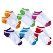 Hanes Women's P6 Premium Color Collection Liner Socks - White 5-9