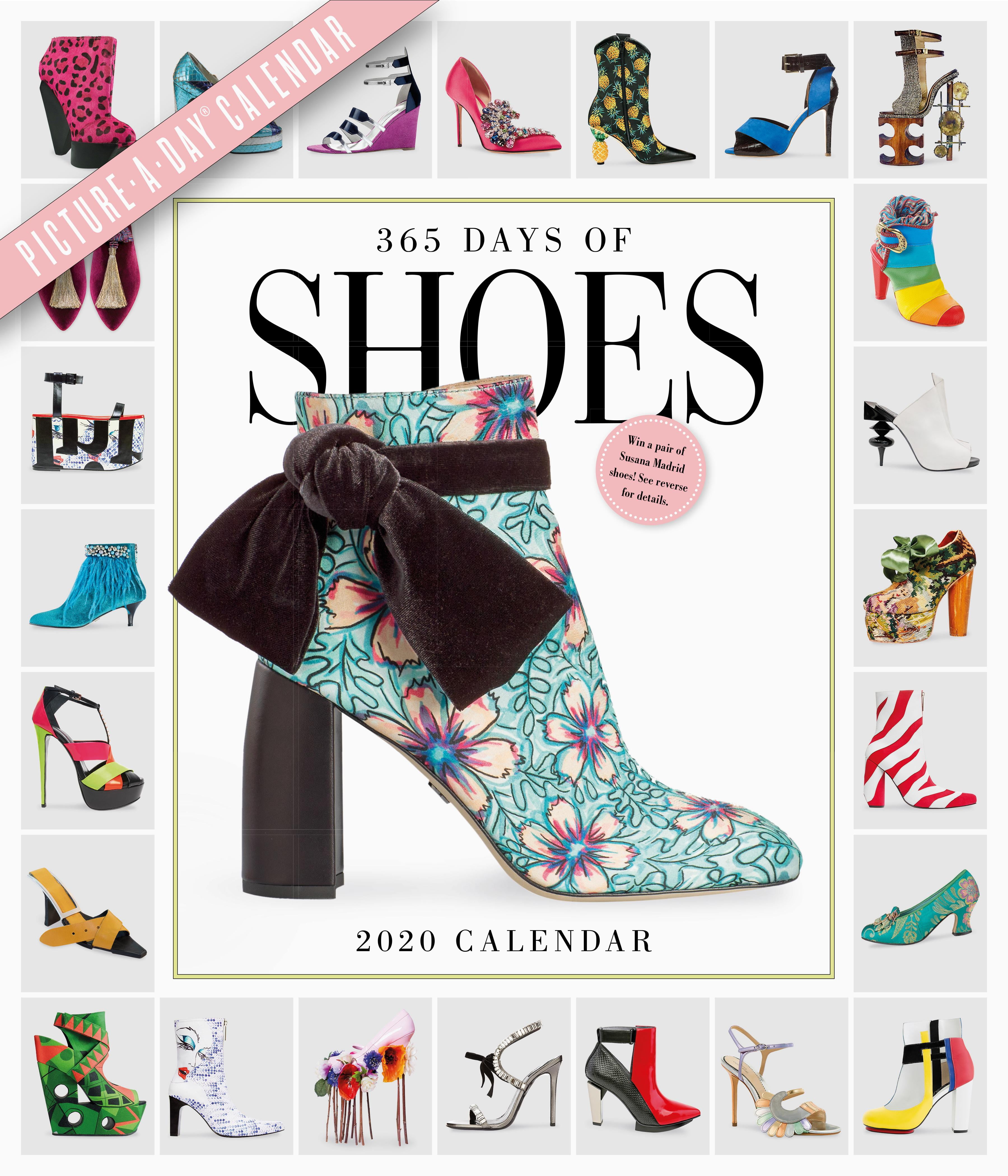365 Days of Shoes PictureADay Wall Calendar 2020 (Calendar) Walmart