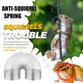 thumbnail image 1 of Lindbes Squirrel Proof Squirrel Baffle Bird Feeder  Silver, 1 of 10