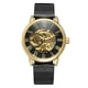 thumbnail image 3 of Forsining Fashion Relojes para hombres Esqueleto Movimiento mecánico noctilucente Números Eccomum Temporizador, 3 of 5