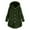 Green, variant on Posijego Women's Sherpa Jackets Fleece Fuzzy Plush Winter Warm Coat Button Hooded Outerwear with Pockets