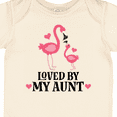 thumbnail image 4 of Inktastic My Aunt Loves Me Flamingo Niece Girls Baby Bodysuit, 4 of 5