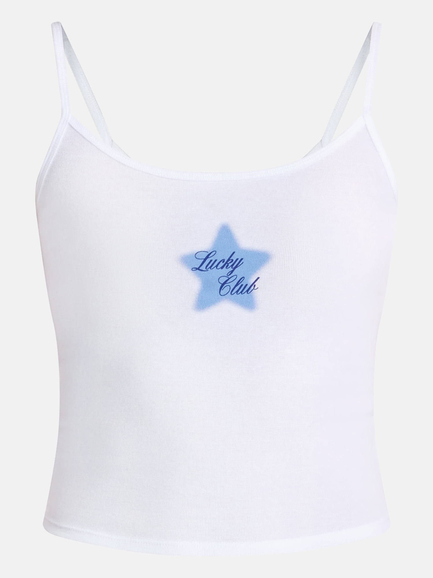 No Boundaries Scoop Neck Cami Top, Women's XXS-XXL