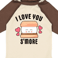 thumbnail image 4 of Inktastic I Love You Smore with Cute Food Valentine Girls Long Sleeve Baby Bodysuit, 4 of 5