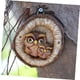 thumbnail image 3 of Adorno de búho Figura de búho linda Figura de búho colgante Figura de búho de jardín Figura de búho adorable Figura de búho compacta Figura de búho adorable Estatua de búho adorable, 3 of 5