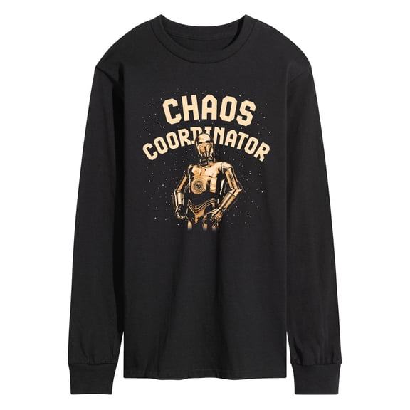 Star Wars - Chaos Coordinator C3PO - Men's Long Sleeve Graphic T-Shirt