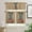 Eastertrr8907, variant on Kitchen Tier Curtains and Valance Set, Valentine''s Day Romance Love Red Plaid Valance Curtain and Tiers Set for Living Room Cafe,Light Filtering Rod Pocket Window Curtain Set 3 Piece