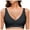 Black, variant on Plus Size Swim Bra Lifting Bra Deep V Petal Bras For Women No Underwire Soft Wireless Bralettes Comfort Seamless Bras