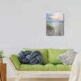 thumbnail image 2 of Mesmerizing 12X16inch Canvas Wall Art Summer Ocean Waves Sands Beach Seascape Painting Wonderful Sea Pictures for Home Office & Living Room Wall Decor., 2 of 7