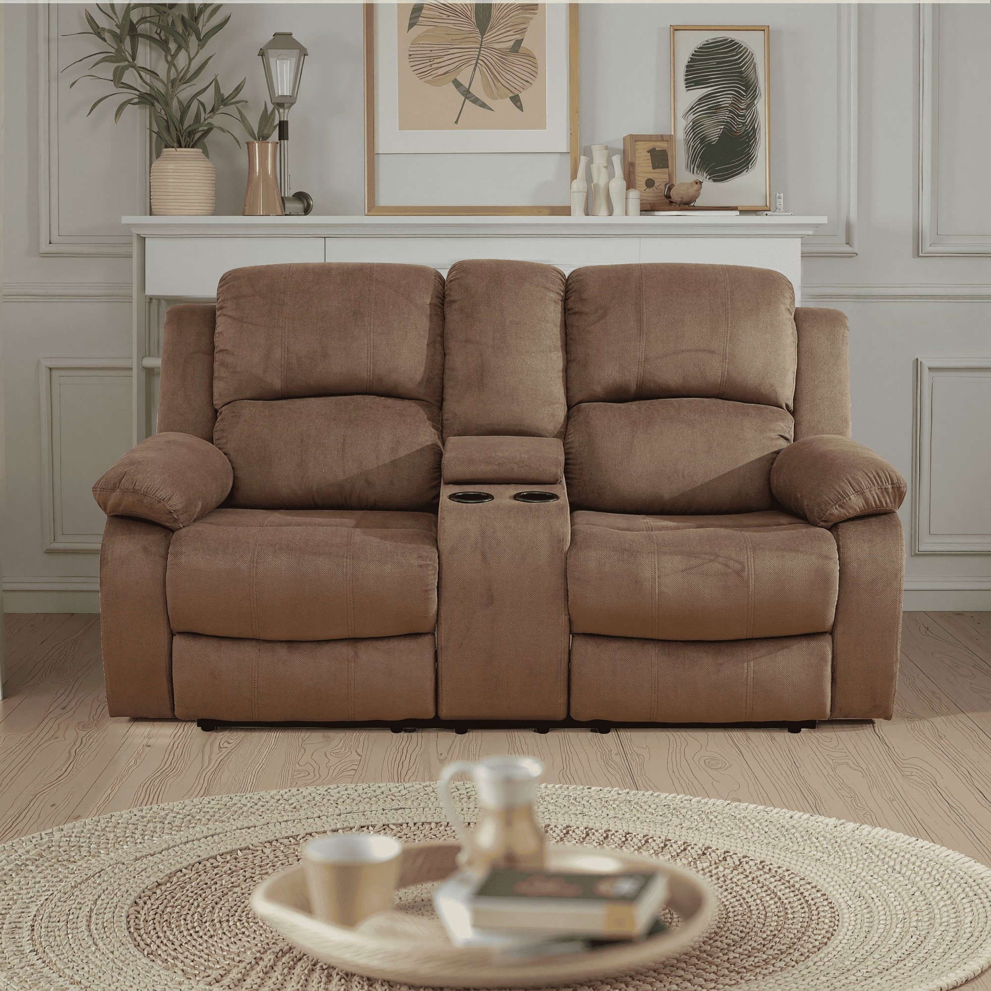MAYEERTY Modern Adult Simple Reclining Stylish Business Function Sofa for Living Room