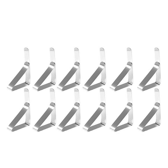 12 Pcs Elastic Table Cloth Tablecloth Clips Table Skirt Clips Table Cover Clips Tablecloth Holders