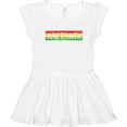 thumbnail image 3 of Inktastic Juneteenth Banner in Red Yellow and Green Girls Toddler Dress, 3 of 5