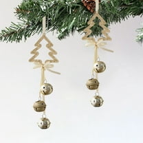 Stijggn Christmas Bell Ornaments Christmas Tree Decorations Christmas Tree Hanging Ornament Metal Jingle Bells Christmas Bell Gifts for Women