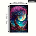 thumbnail image 4 of 2D Flat, 2D Flat 3pcs 15.7*23.6in/40cm*60cm Frameless Modern Romantic starry night Wall Art Canvas Painting Art for Living Room Cuadros Decor No Frame, 4 of 4