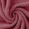 thumbnail image 3 of Superior Eco-Friendly Cotton Solid 12-Piece, Rosewood, Towel Set, 3 of 5