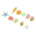 thumbnail image 1 of Glowing Sea Shells, Luminous Stone Plastic Reusable  Artificial  For Aquarium For Fish Tank, 1 of 8