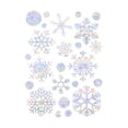 thumbnail image 2 of Isvgxsz Clearance Snowflake Window Clings - Sun Catcher Stickers Window Decals for Glass Windows to Prevent Bird Strikes Collisions Non Adhesive Prismatic Vinyl Rainbow Christmas Window Stickers, 2 of 6