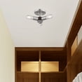 thumbnail image 3 of Livex Lighting - Copenhagen - 3 Light Flush Mount in Mid Century Modern Style -, 3 of 10