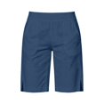 thumbnail image 5 of DHFJKG Womens Casual Summer Shorts With Pockets Lightweight Side Slit Relaxed Fit Beach Shorts, 5 of 5