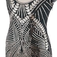 thumbnail image 2 of Vestido de noche con borlas y lentejuelas hechas a mano para mujer, 2 of 6