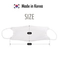 thumbnail image 3 of Eight Sugar Premium KF94 Face Mask - Safety Certified 4-Layer 3D Nano Filter Masks for Adults - Ear Comfortable and Breathable (Made in Korea) (25, Black), 3 of 5