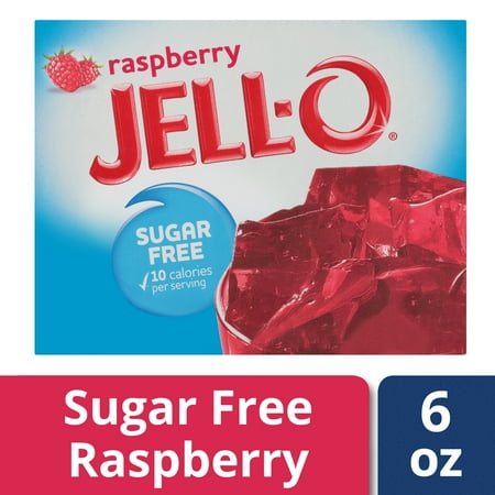 Jello Gelatin Molds - (3 Pack) Jell-O Raspberry Sugar Free Gelatin Mix, 0.6 oz Box