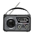 thumbnail image 1 of 16000mah Emergency Radio Solar Hand Crank Radio With BT LED Flashlight Power Bank SOS Alarm AM/FM Portable Radio ,Handy Bright, 1 of 2