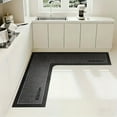 thumbnail image 5 of Absorbent Non-Slip Kitchen Rug - Washable Floor Mat & Corner Carpet for Cooking Area, Living Room & Kitchen, Durable Machine-Washable Kitchen Floor Mat, 5 of 5