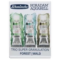 Schmincke Horadam Aquarell Artist Watercolor - Forest, Supergranulation, Set of 3, 5 ml, Tubes