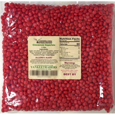 YANKEETRADERS Cinnamon Imperials - 2 lbs.