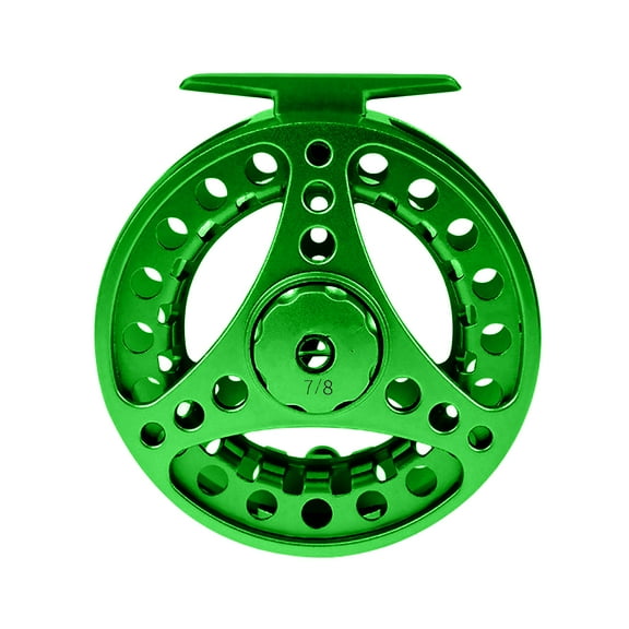 KUFptva Light Weight Fly Reel Tackle For Trout Fishing Size 3/4 5/6 7/8 Aluminum Alloys Fly Fishing Reel, All Metal Fishing Reel