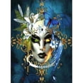 thumbnail image 1 of Cuadros Decorativos DIY ronda diamante pintura hombres enmascarados Likrtyny embutido en tela, 1 of 9