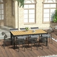 thumbnail image 4 of Easy-to-clean outdoor table / Suitable for patio dinners and board game sessions / Aluminum legs are sturdy, 4 of 4